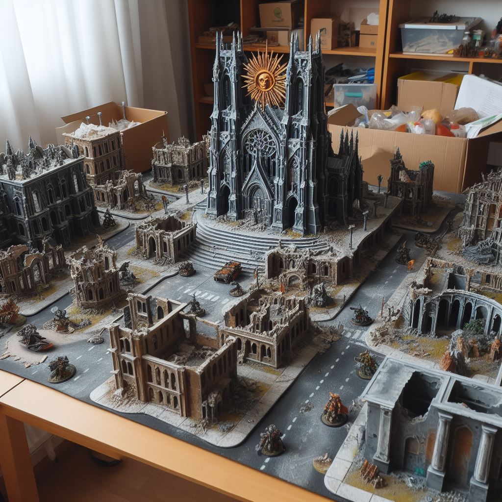 Warhammer 40k Table top design